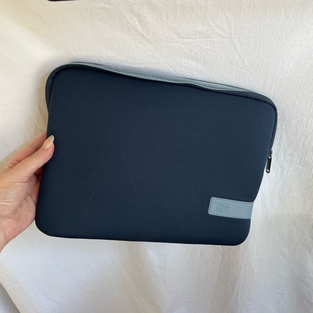 Navy Blue Laptop Sleeve